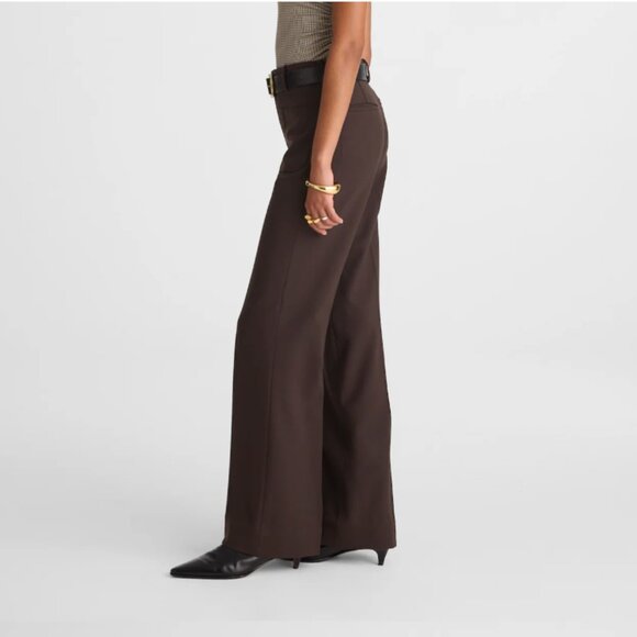 Madewell Brown Trousers Size 6 - Picture 2 of 2